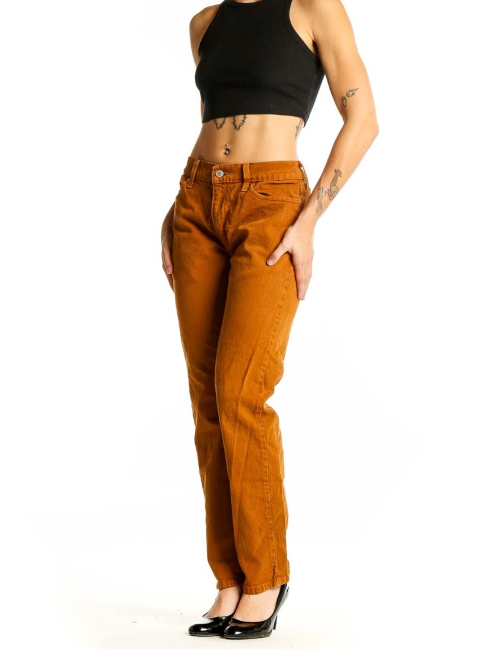 LEVIS MIDDY STRAIGHT NWT